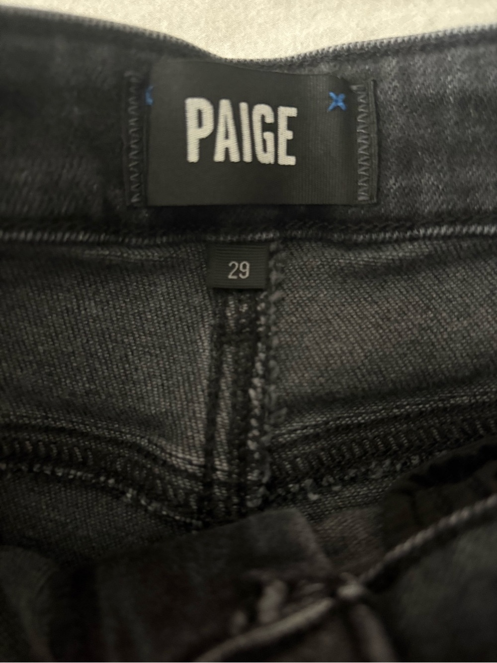 PAIGE High-Rise Black Women’s 29 Jeans - Picture 6 of 6